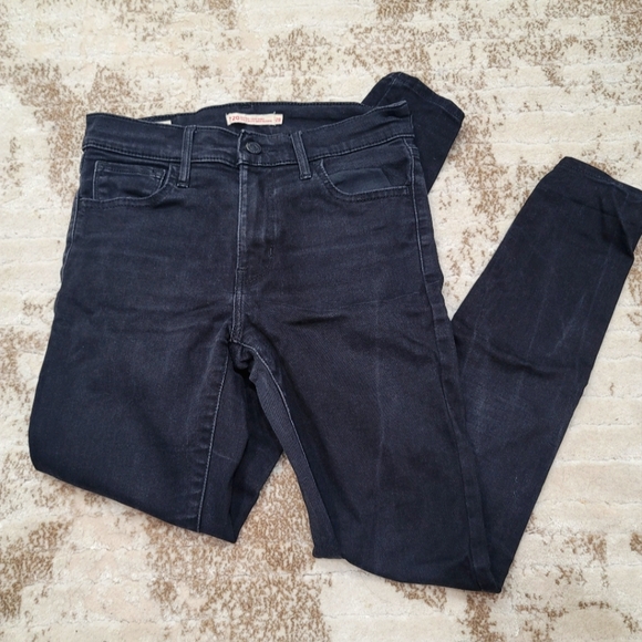 Levi's High Rise Super Skinny Jeans - Picture 2 of 4